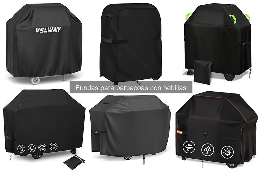 Mejores ofertas en fundas para barbacoas con hebillas
