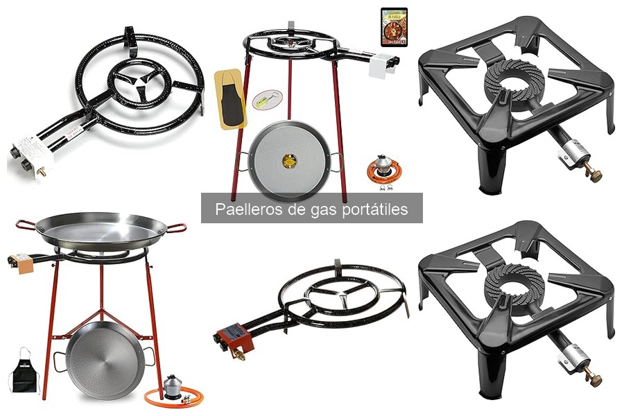 Mejores paelleros de gas portátiles para camping
