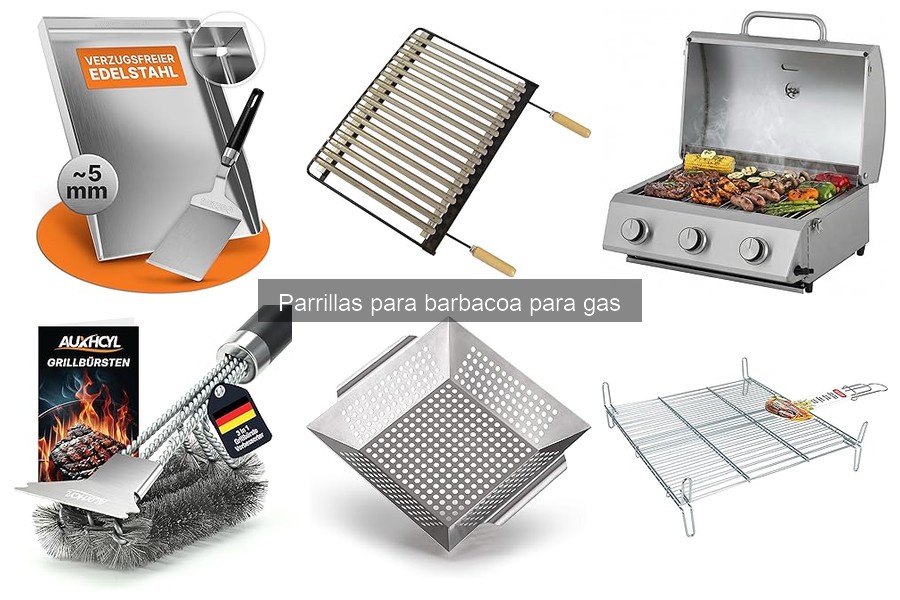 Mejores parrillas para barbacoa a gas en 2023: Comparativa