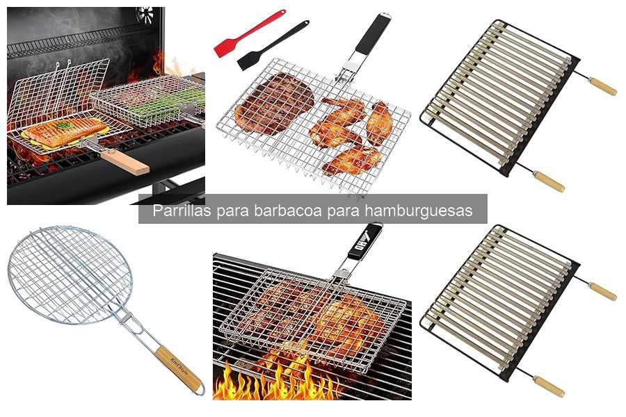 Mejores parrillas para barbacoa de hamburguesas explicadas