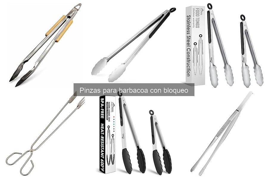 Mejores pinzas para barbacoa con bloqueo en 2023