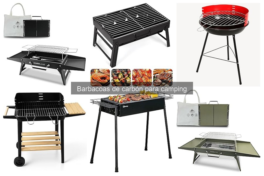 Mejores recetas para barbacoa de carbón en camping