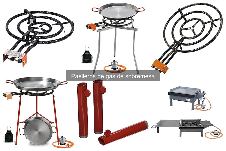 Mejores recetas para paelleros de gas de sobremesa