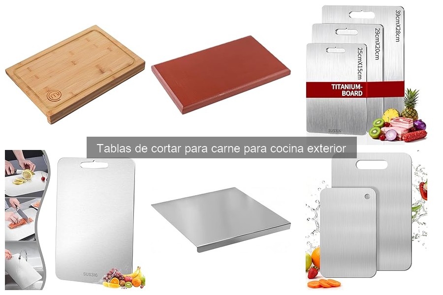 Mejores tablas de cortar para asados al aire libre