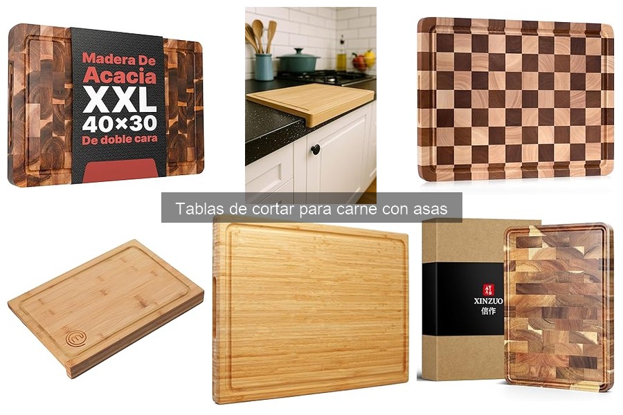 Mejores tablas de cortar para carne con asas en 2023