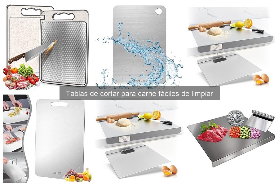 Mejores tablas de cortar para carne: limpieza y mantenimiento