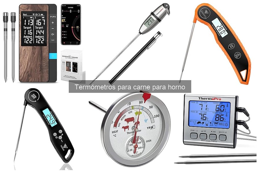 Mejores termómetros para carne en 2023: Comparativa y opiniones