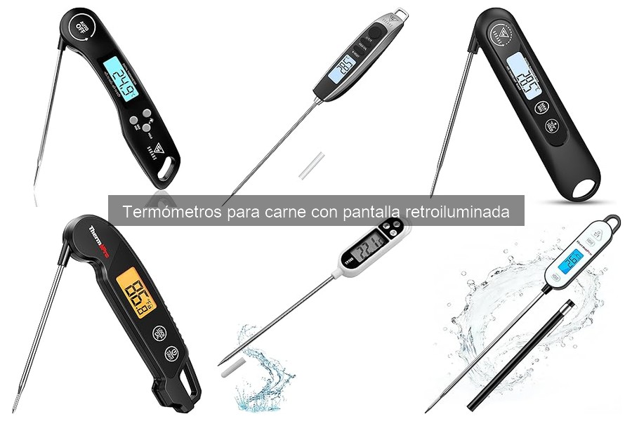 Mejores Termómetros para Carne Retroiluminados en 2023