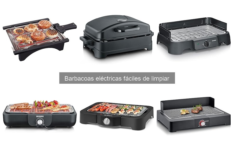 Mejores Tiempos de Cocción en Barbacoas Eléctricas Fáciles de Limpiar