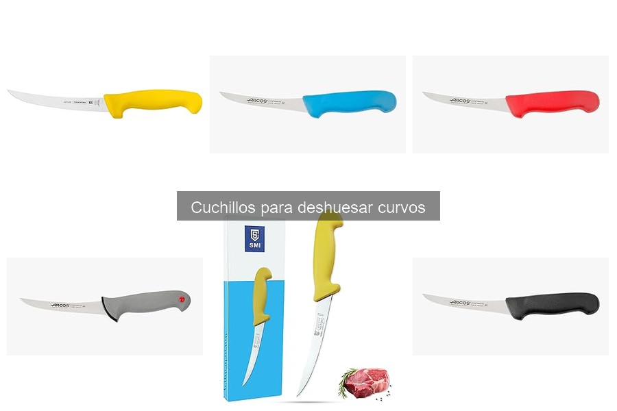 Mejores tiendas para comprar cuchillos curvos para deshuesar