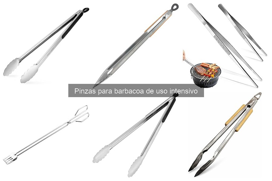 Ofertas en pinzas para barbacoa de uso intensivo | Ahorra hoy