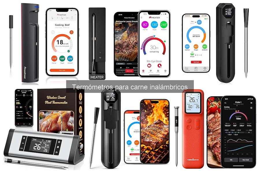 Ofertas en termómetros para carne inalámbricos en 2023