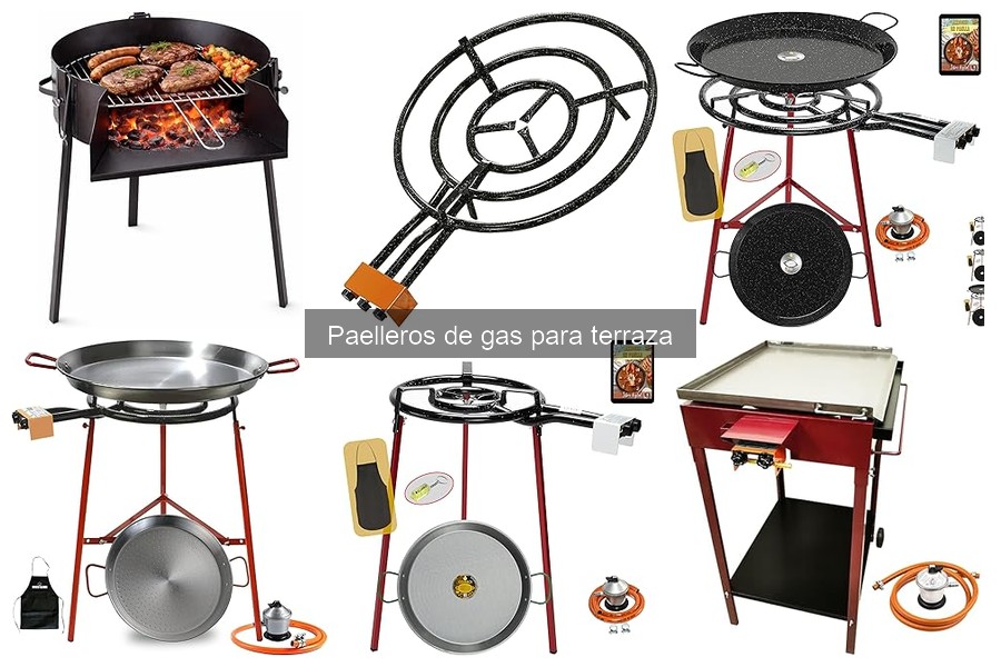 Ofertas y precios de paelleros de gas para terraza