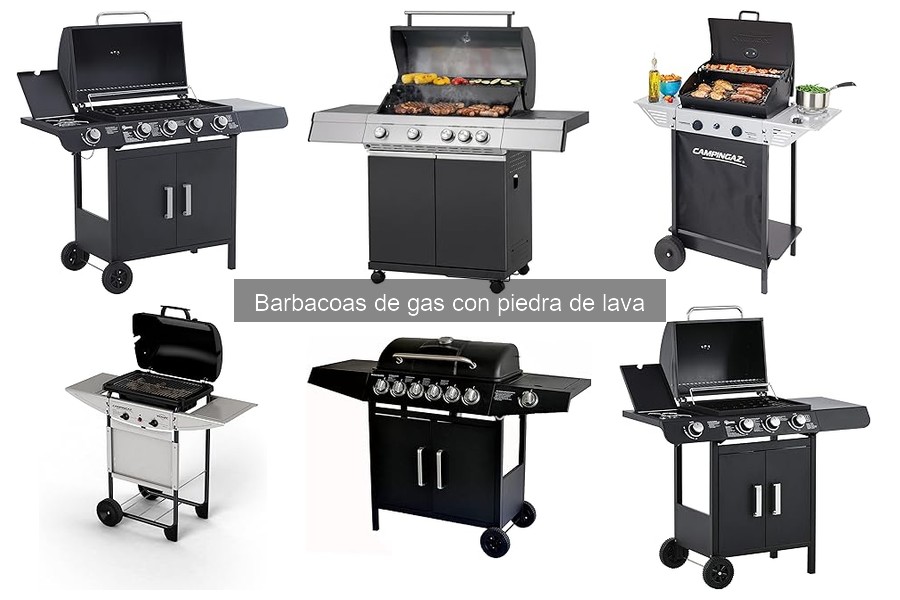Opiniones de usuarios sobre barbacoas de gas con piedra de lava