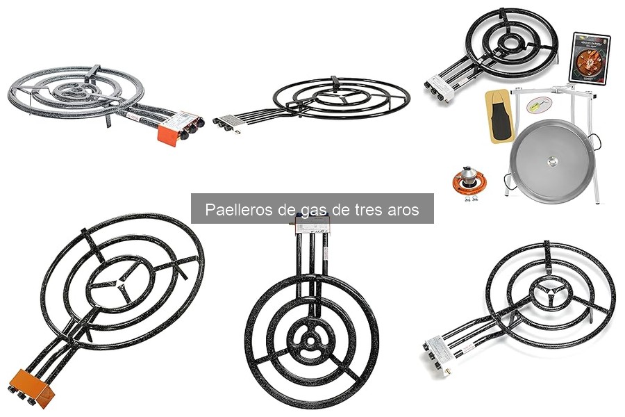 Opiniones de usuarios sobre paelleros de gas de tres aros