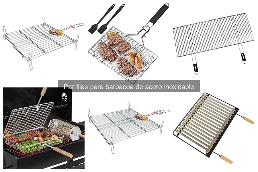 Opiniones de usuarios sobre parrillas de acero inoxidable