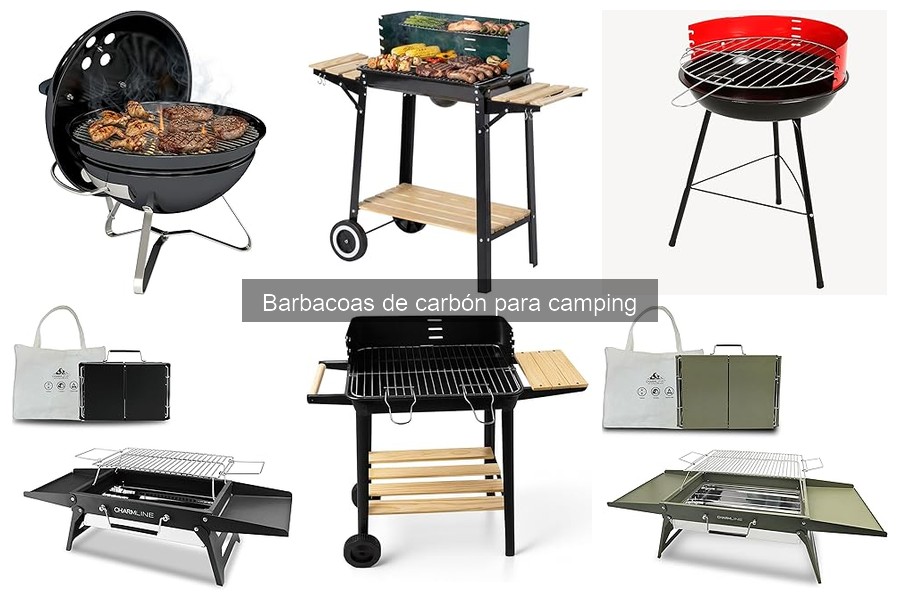 Opiniones sobre barbacoas de carbón para camping