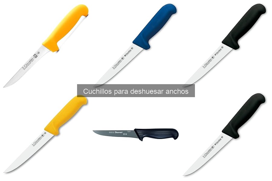 Opiniones sobre cuchillos para deshuesar anchos