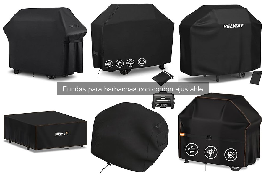 Opiniones sobre fundas para barbacoas con cordón ajustable