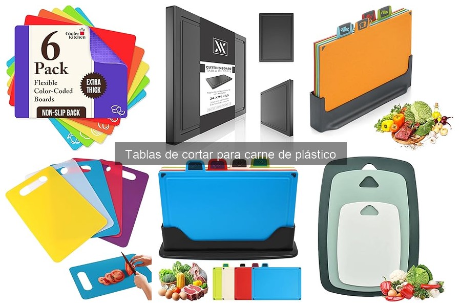 Opiniones sobre tablas de cortar de plástico: ¿Cuál elegir?
