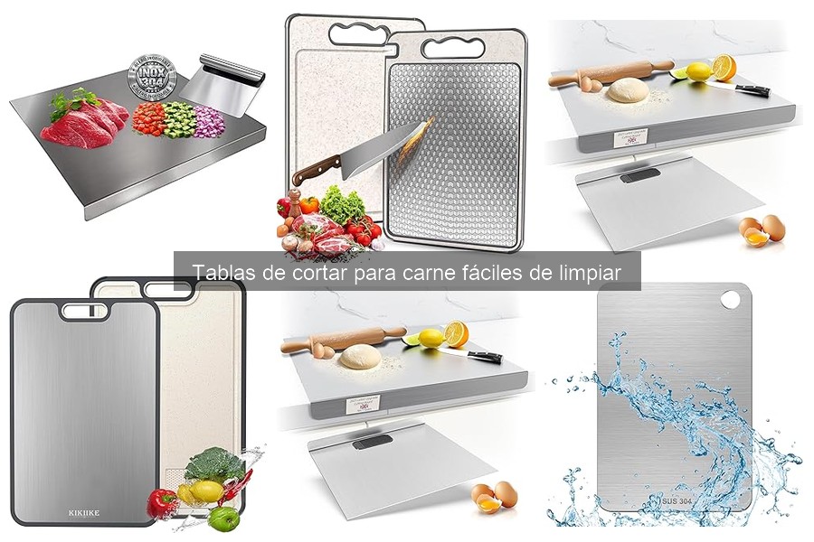 Opiniones sobre Tablas de Cortar para Carne Fácil Limpieza