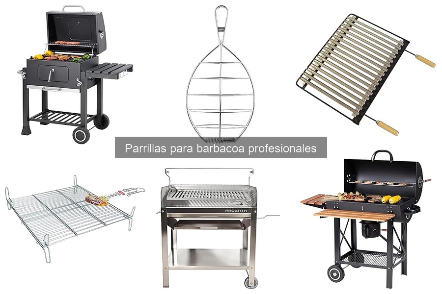 Parrillas para barbacoa profesionales: características y diferencias