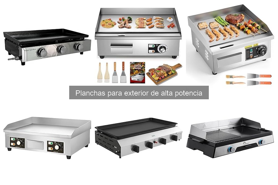 Potencia Ideal para Planchas de Exterior: Guía Práctica