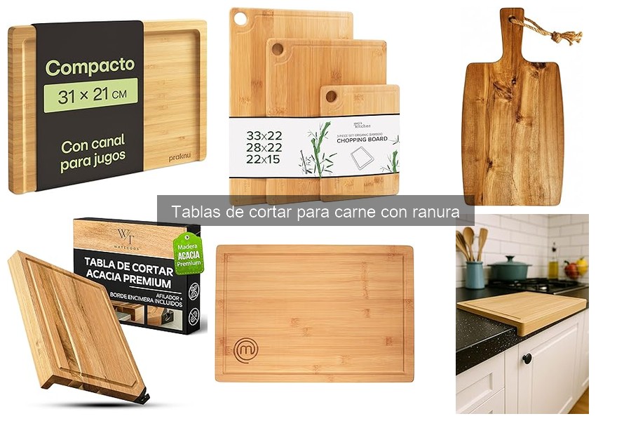 Precio promedio de tablas de cortar para carne con ranura