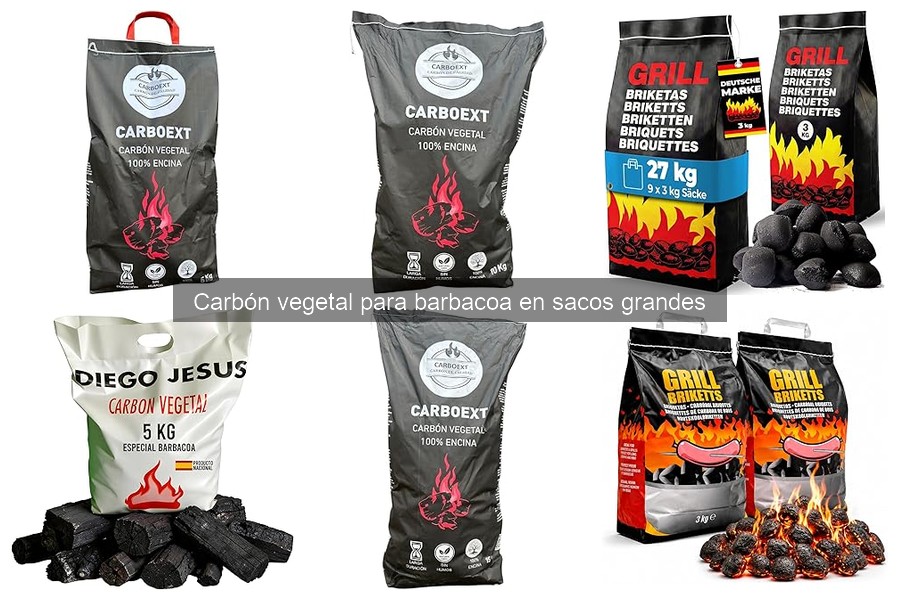 Precio promedio del carbón vegetal en sacos grandes
