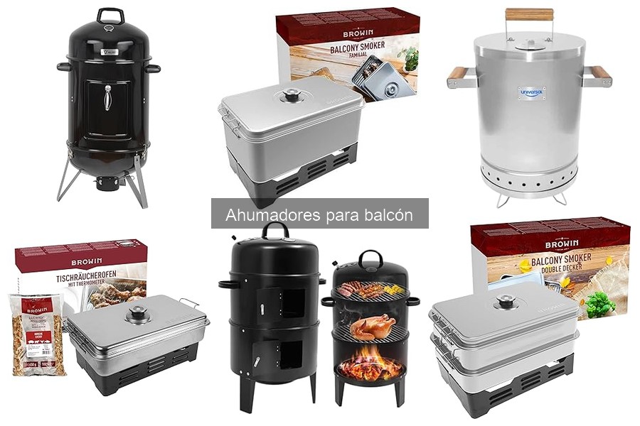 Precios de ahumadores para balcón: modelos destacados y costos