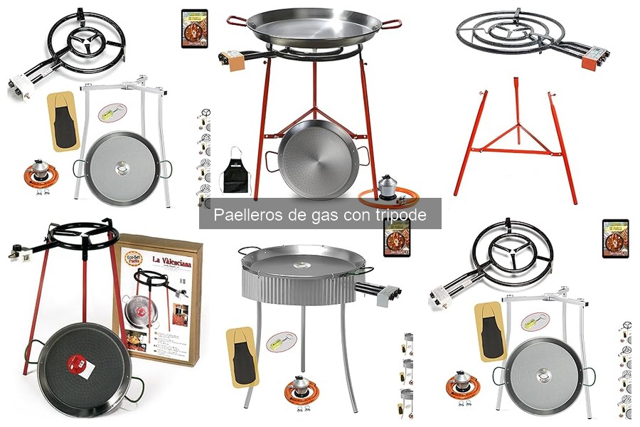 Precios de paelleros de gas con trípode: lo que debes saber