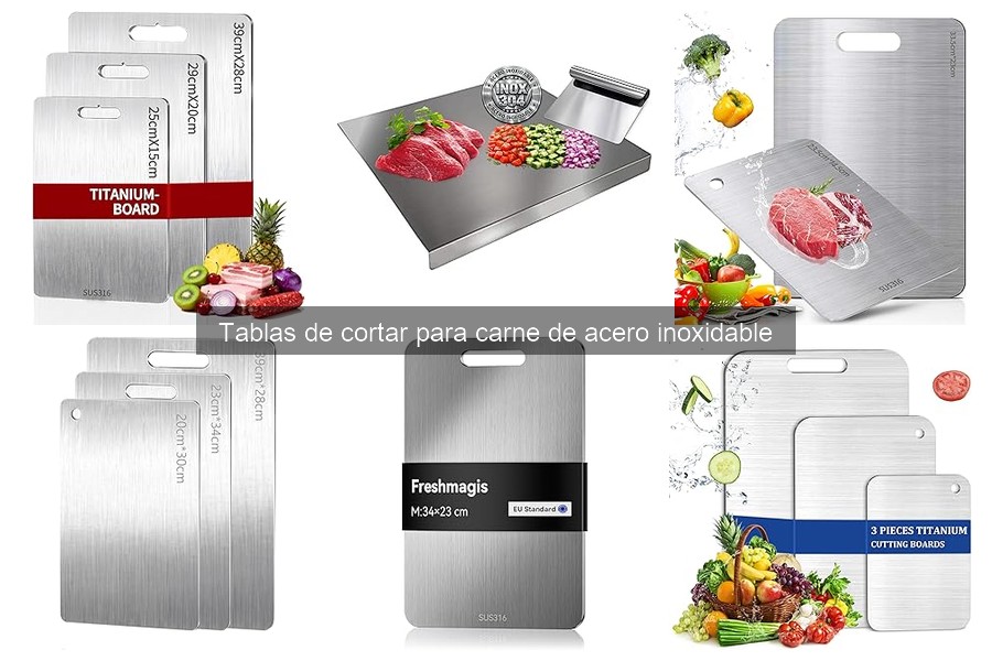 Precios de tablas de cortar de acero inoxidable y dónde comprarlas