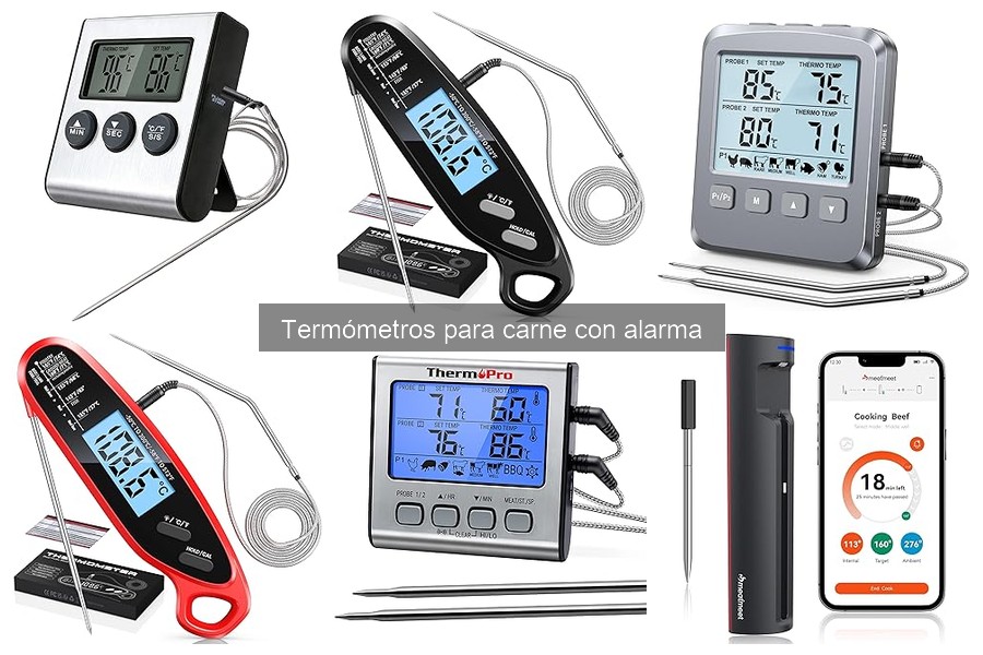 Precios Promedio de Termómetros para Carne con Alarma