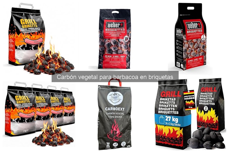 Precios y tiendas para comprar carbón vegetal en briquetas