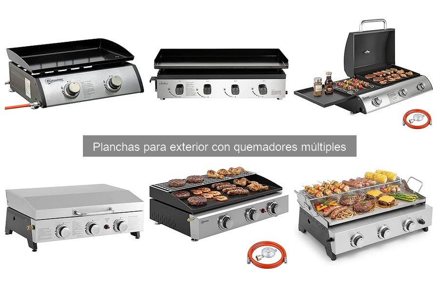 Preguntas Frecuentes sobre Planchas de Exterior con Quemadores