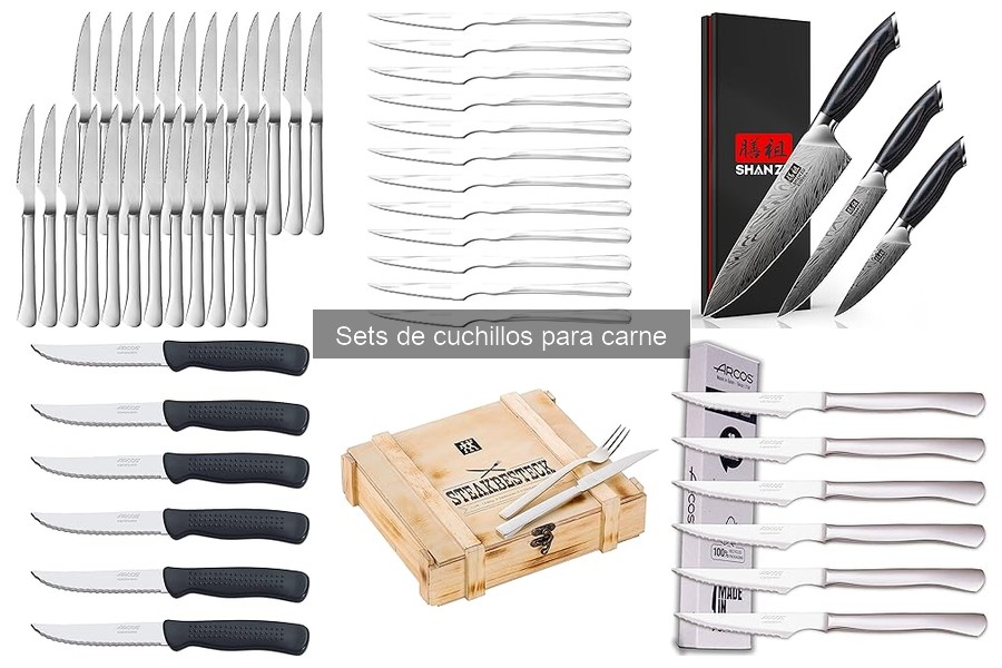 Problemas al elegir un set de cuchillos para carne
