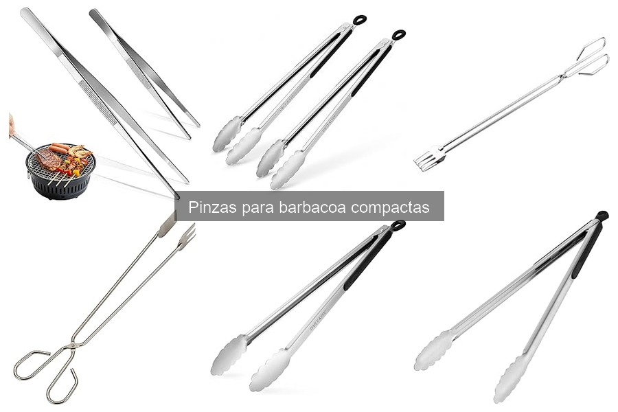 Problemas comunes al usar pinzas para barbacoa compactas
