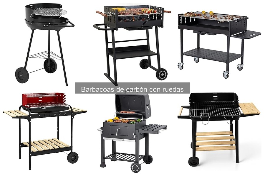 Problemas comunes en barbacoas de carbón con ruedas y soluciones