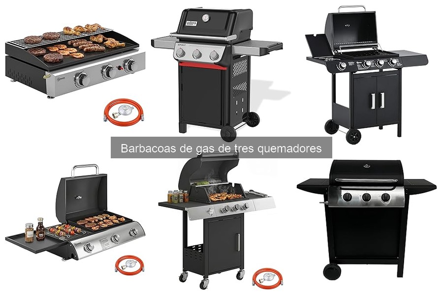 ** Problemas comunes en barbacoas de gas de tres quemadores y soluciones