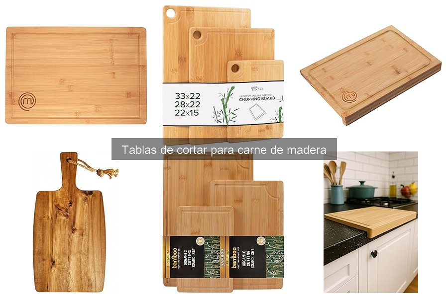 ¿Pueden las tablas de cortar de madera absorber olores?