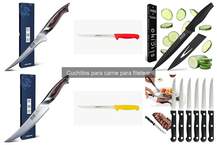 ¿Qué es un cuchillo de fileteado? Características y ventajas