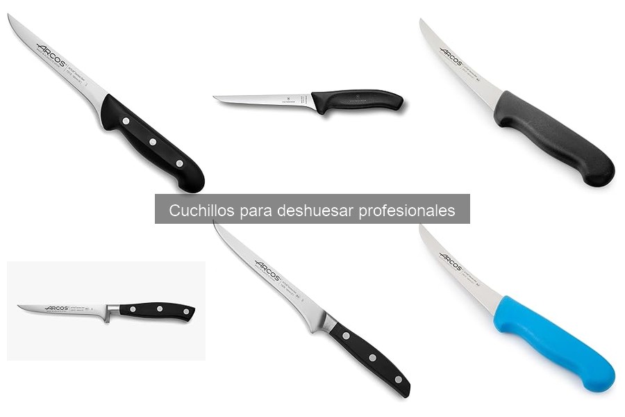 ¿Qué es un cuchillo para deshuesar y su uso en cocina?