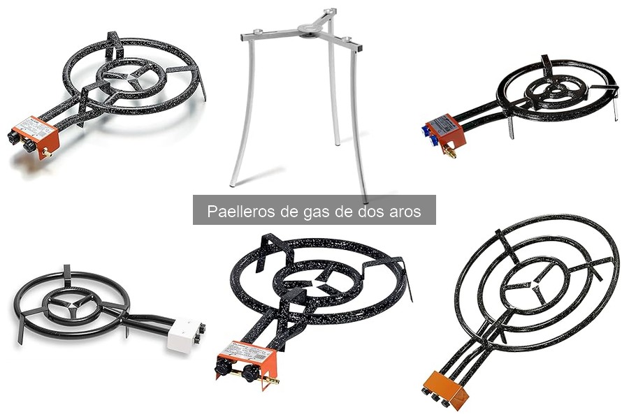 ¿Qué es un paellero de gas de dos aros? Guía completa