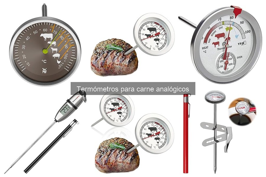 ¿Qué es un termómetro analógico para carne? Guía Esencial