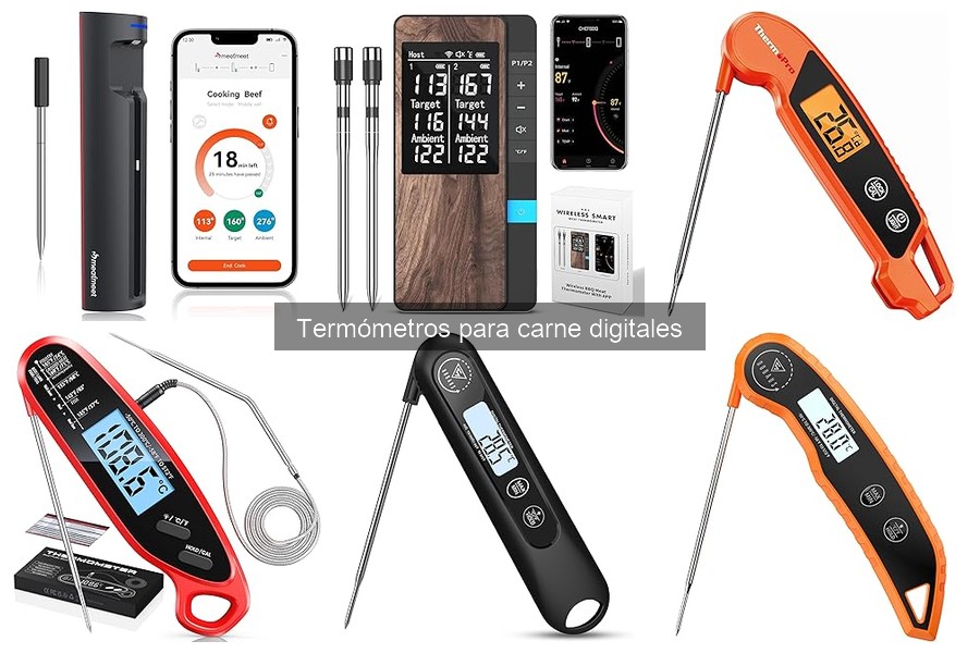 ¿Qué es un termómetro digital para carne? Guía completa
