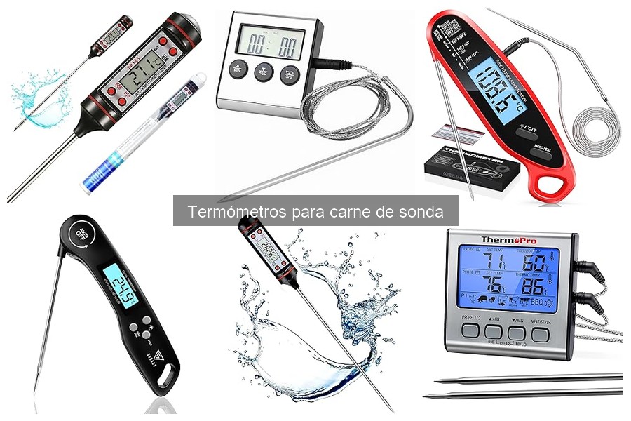¿Qué es un termómetro para carne de sonda? Guía básica