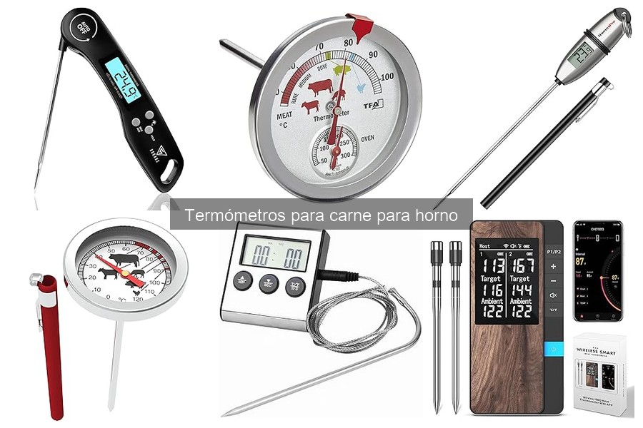 ¿Qué es un termómetro para carne y cómo usarlo?