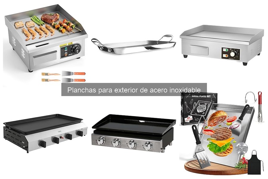 ¿Qué es una plancha de acero inoxidable para exterior?