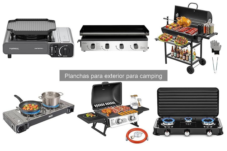 ¿Qué es una plancha para exterior para camping? Características y Usos