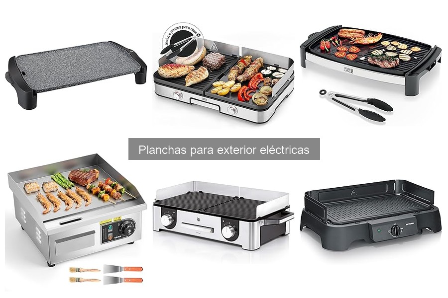 ¿Qué son las planchas eléctricas para exterior? Características